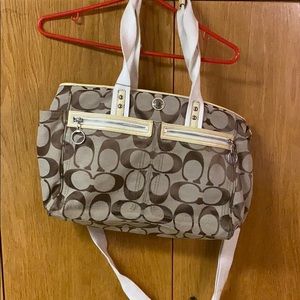 Coach diaper bag